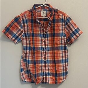 Lands End Short Sleeve Button Down